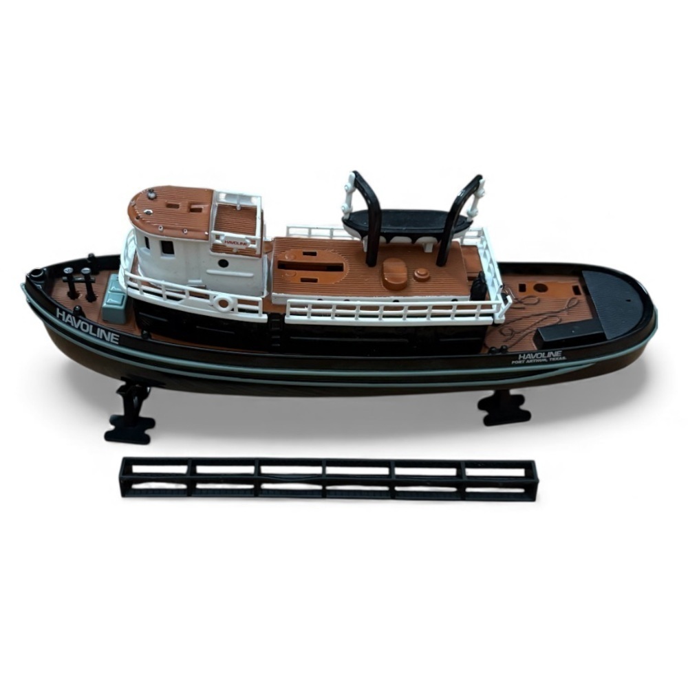 Vintage Texaco Havoline Tugboat Ertl Die Cast Metal Replica Memorabilia Bank